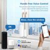 Tuya ZigBee Door Window Sensor Wireless Magnetic Alarm Detector Home Security Anti-Theft APP Control Works with Alexa Google
