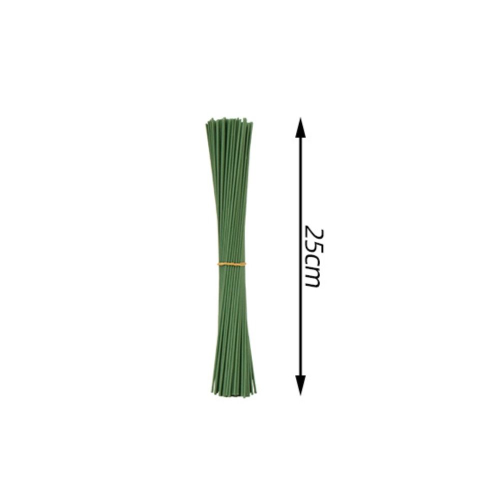 20Pcs Bendable Plant Stakes Single Stem Plant Support Stakes Flower Making Plant Sticks