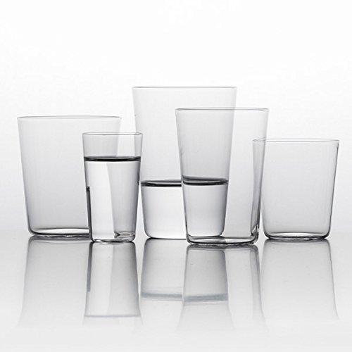 Kimura Glass Store Компактный стакан 10 унций, набор из 6 штук, 320 мл, изготовлен в Японии, стеклянный пивной бокал (КОМПАКТНЫЙ-10 унций)