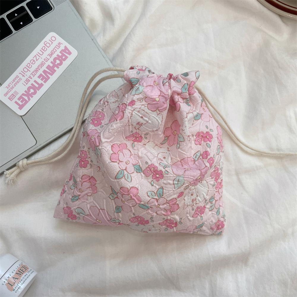 Милый медведь мультфильм завязка карман женские сумки завязка косметичка косметичка большой емкости кошелек для монет