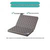 800x1900x6cm elegant grey foldable