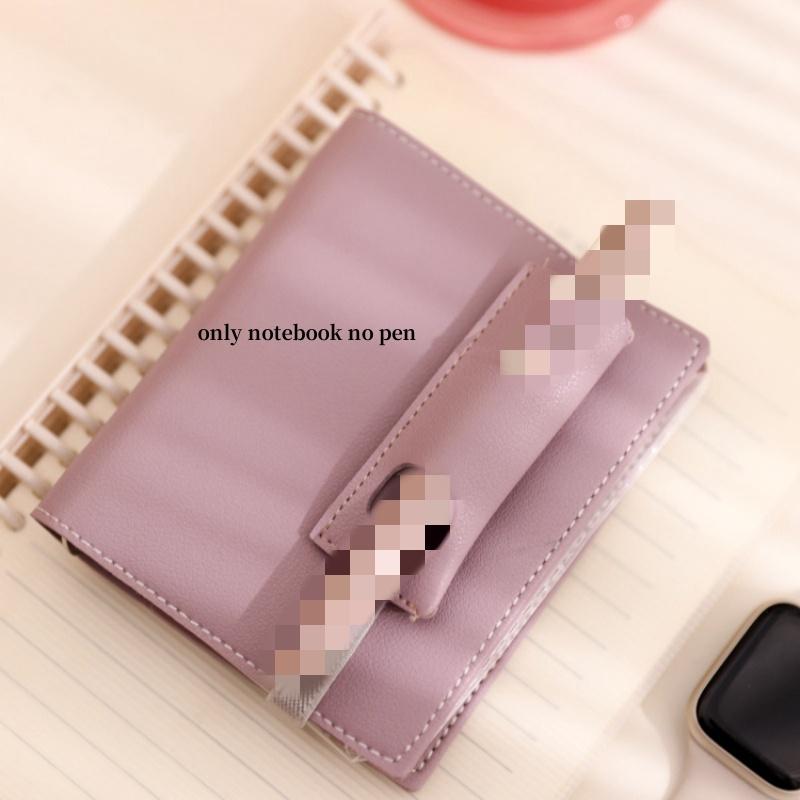 Карманный органайзер M5, дневник, блокнот, ПУ кожа, на кольцах, мини, пустые страницы в клетку, ежедневник для записей