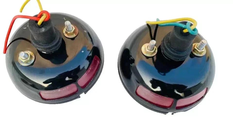 Комплект из 2 задних комбинированных фонарей КРАСНЫЕ Для Jeep Willys CJ3 CJ5 CJ6 1945-1975