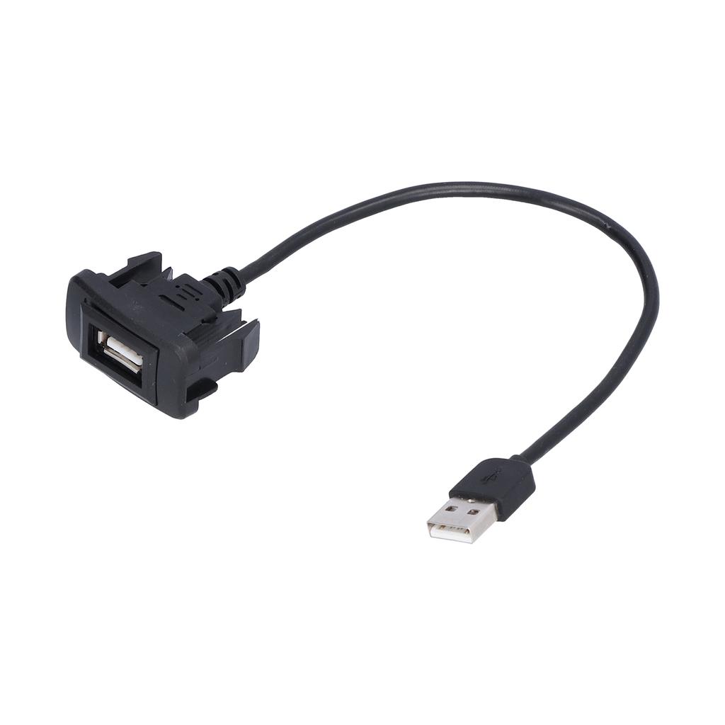 Автомобильный USB-порт, гибкий удлинительный кабель, адаптер для зарядки, монтаж заподлицо на приборной панели