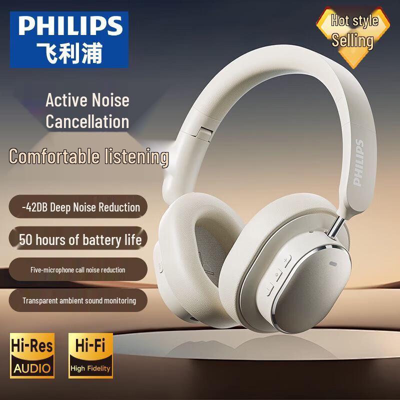 Philips Беспроводные наушники с активным шумоподавлением TAH5519