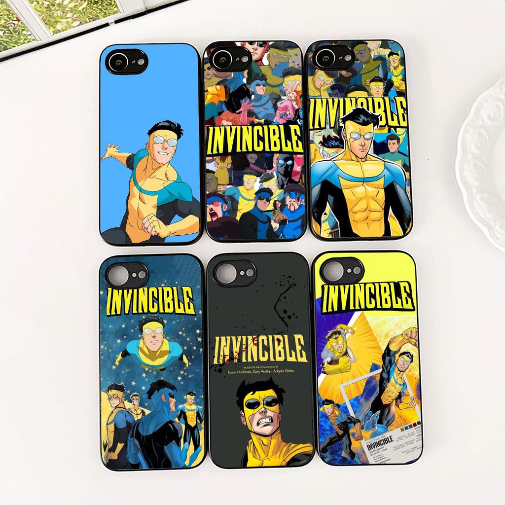 Обои I-Invincibles Comics Силиконовый Чехол для Apple iPhone 17 12 13 Pro Max Mini ProMax 7 + 8 Plus Air 8+ Чехол для Телефона
