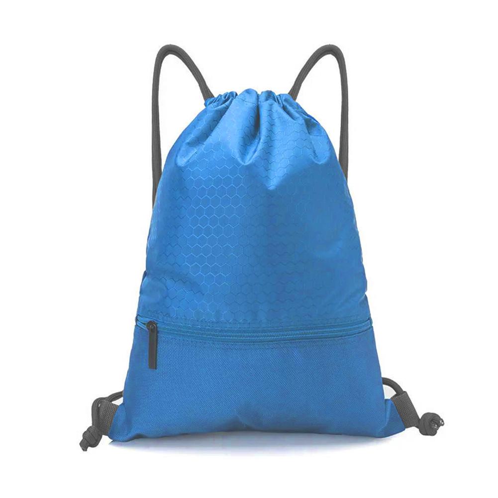 Sports Backpack Drawstring Backpack Fitness Waterproof Lightweight Basketball Bag Multifunction For Sports School Swimming