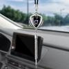 Brand new metal car emblem rearview mirror pendant emblem car interior hanging decoration for Volvo XC60 V50 V40 XC90 S60 S40 S8