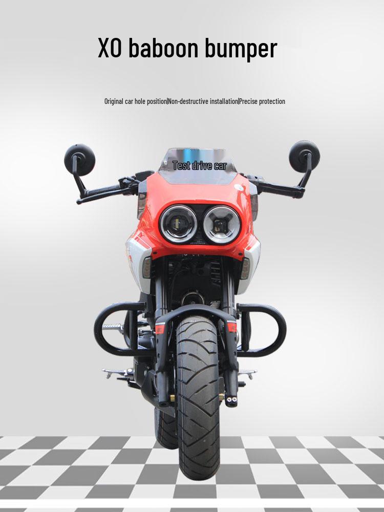 Защитная дуга CFMOTO XO Papio для модификации мотоцикла - Полная защита, гоночный бампер