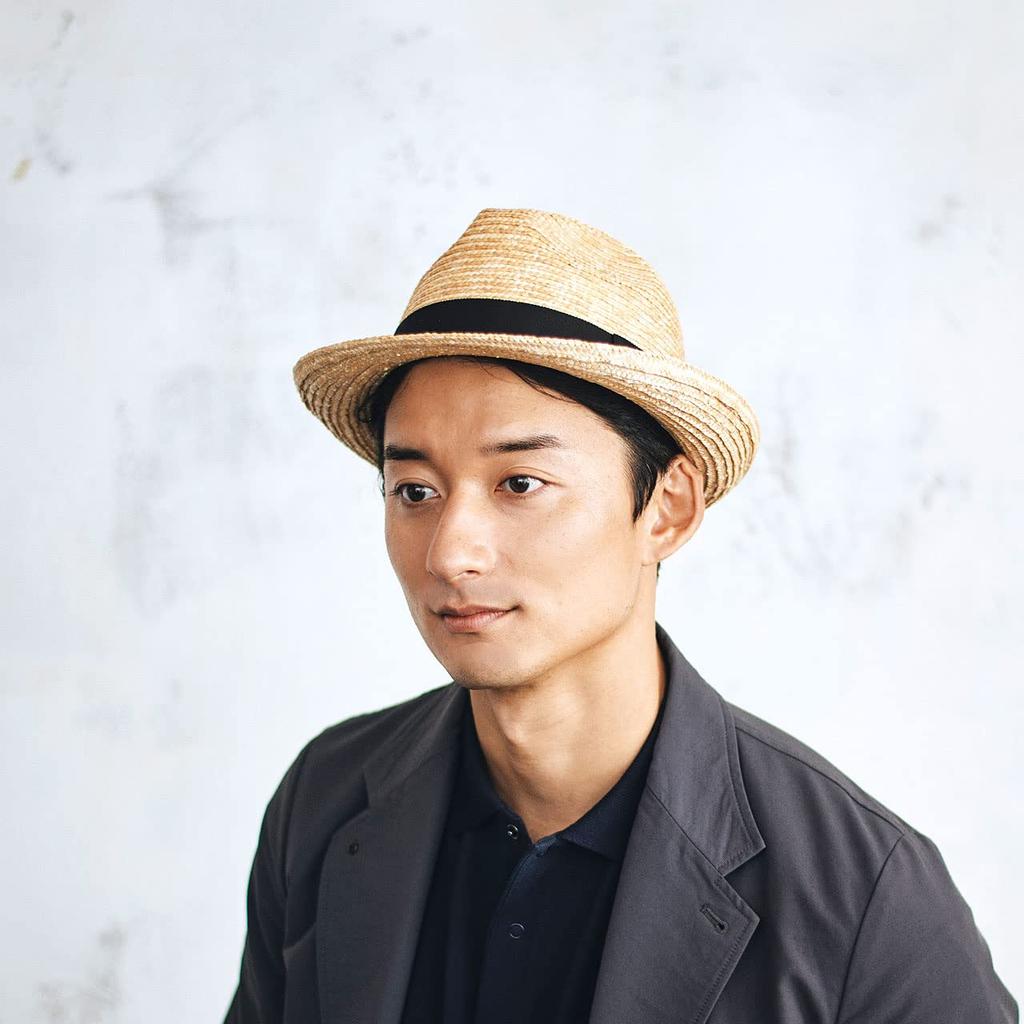 Соломенная толстая шляпа в стиле Борсалино из ячменя Dino Шляпа для защиты от ультрафиолетового излучения День Популярная Сделано в (Шляпа Танака) (Дино) (Соломенные человечки, Солома, Защита, Защита,