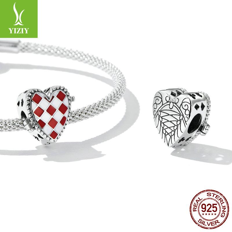 Fairy Tale Magic Clock Handmade Diy Beads, Switch Structure Love Checkerboard Beaded Accessories