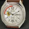 ВИНТАЖНЫЕ МУЖСКИЕ ЧАСЫ SEIKO AUTOMATIC 7009A ЯПОНИЯ ЦИФЕРБЛАТ FERRARI a700406-5 R203-a700406