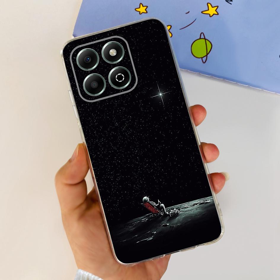 Чехол для Honor X6b JDY-LX1 JDY-LX2 Чехол Роскошный Мраморный Узор Мягкий Прозрачный Силиконовый Задняя Крышка Телефона Для Honor X6b 4G X 6B Fundas