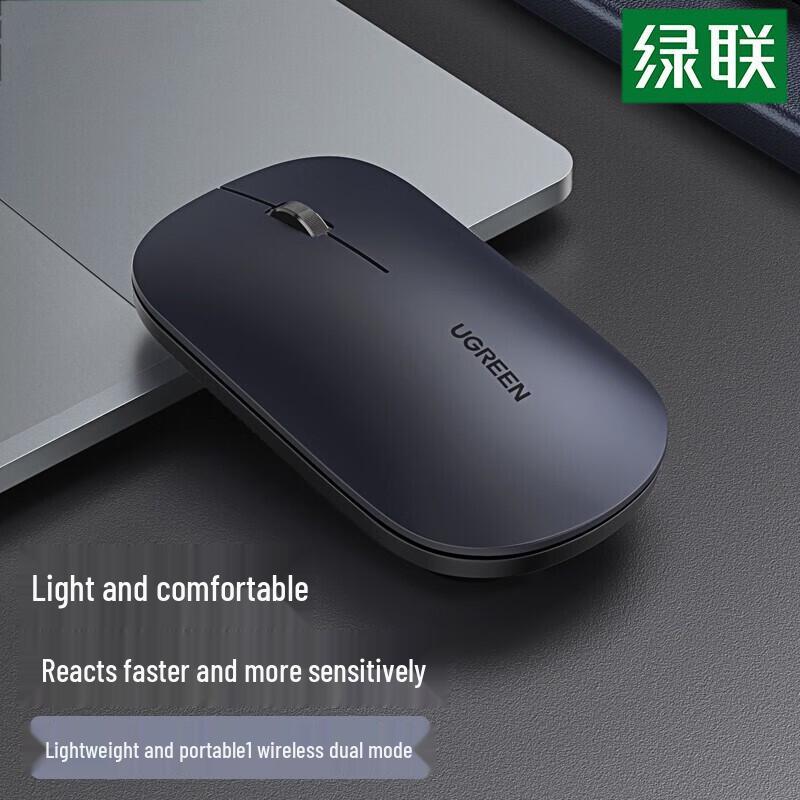 UGREEN Portable Wireless Bluetooth Dual-Mode Mouse