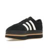 Adidas Кроссовки женские Gazelle Stack Black Cream Gum Core-Black Cream-White JS0239