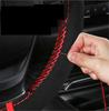 Car Suede Steering Wheel Cover Protector Anti-Slip For 37-38cm Outside Diameter