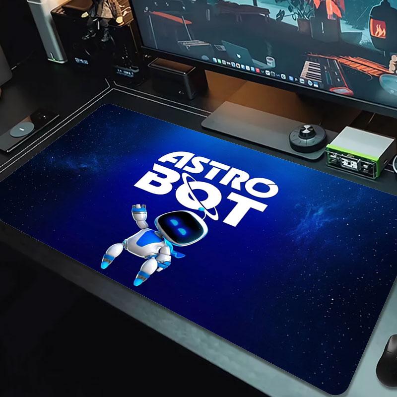 ASTRO BOT Коврик для мыши большого размера Большая подушка для игрового стола Нескользящий Коврик для ноутбука Планшета Большая мышь XXL Коврик Мини-ПК Игровой коврик С заблокированным краем