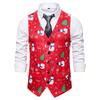 2023 Men's Christmas and New Year 3D Santa Claus Vest