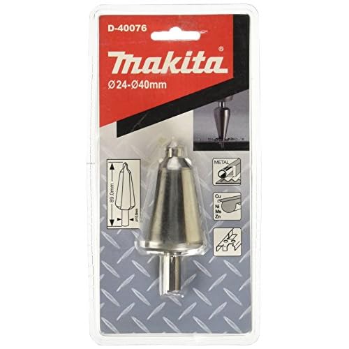 Makita D-40076 Конусное сверло 24–40 мм с прямой канавкой — разноцветное