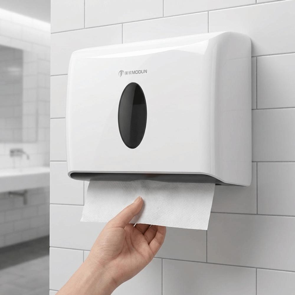 Wall-mounted Toilet Paper Box ABS Paper Towel Storage Tissue Dispenser Commercial Toilet