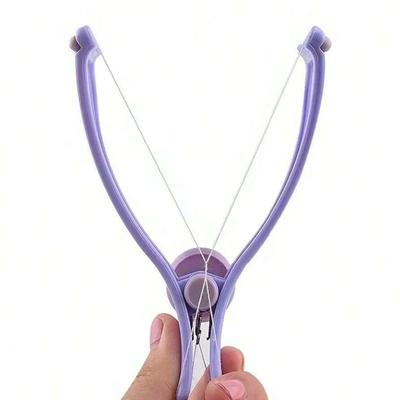 1 шт.-Женский эпилятор для лица для удаления волос с бровей и щек, эпилятор нитью для лица, инструмент для макияжа, пружинный, для гладкой кожи