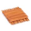 75 Pcs Double Pointed Knitting Needles 20cm7.8in Carbonized Bamboo Knitting Needles Set 15 Sizes