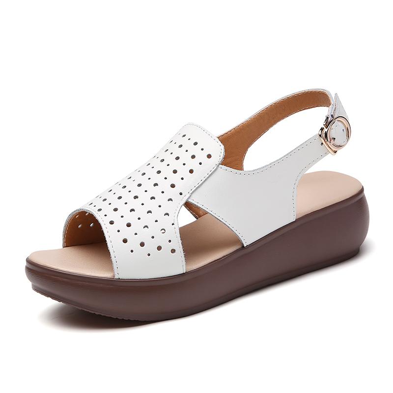 Женские сандалии, новые сандалии, босоножки на танкетке, летняя обувь для женщин, сандалии на платформе, женская обувь на танкетке, размеры 35-41