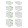 Portable Storage Box Transparent Container Building Block Pencil Case  Jewelry Box