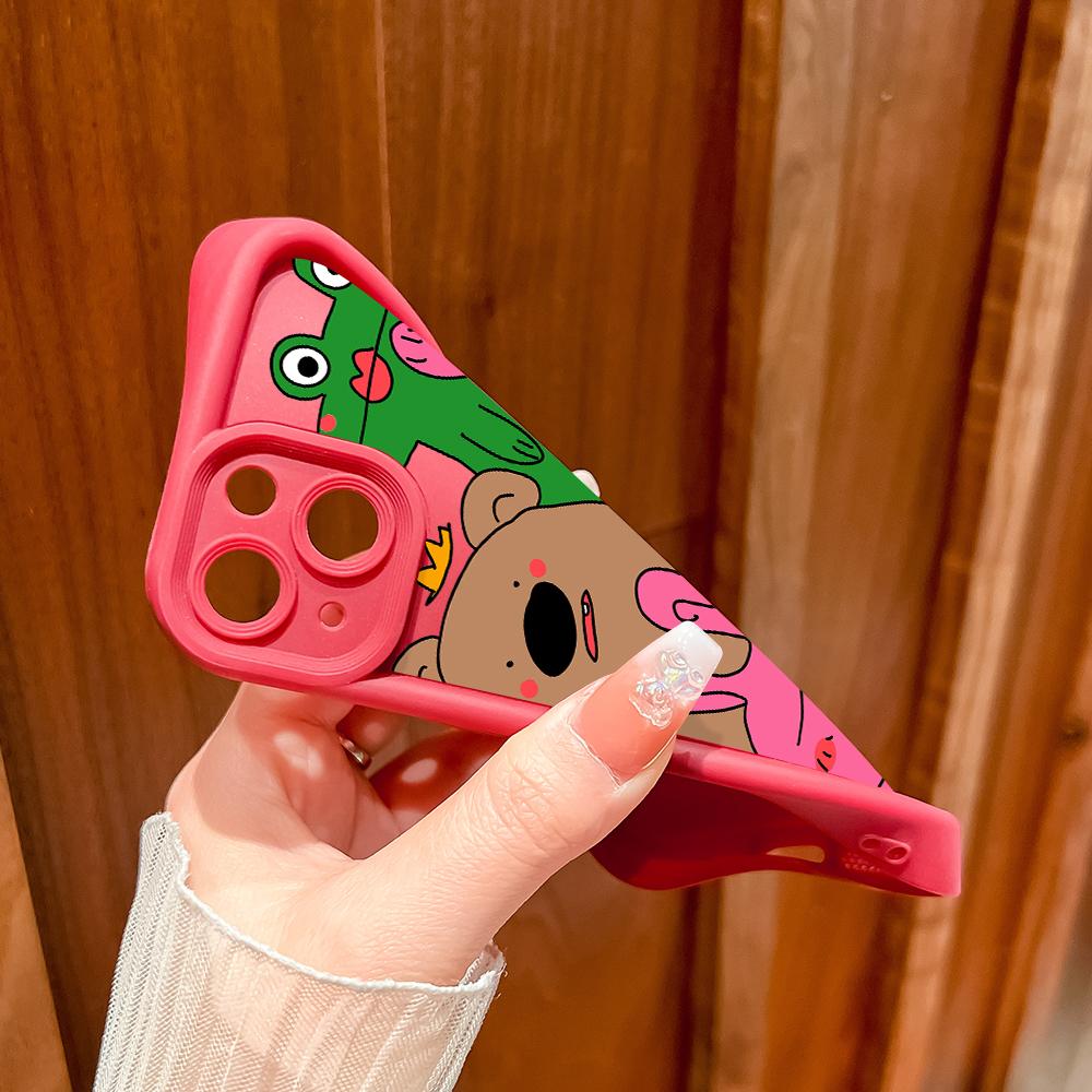 Мягкий силиконовый квадратный чехол с рисунком лестницы для телефона, полное покрытие, противоударный защитный резиновый чехол для камеры для OPPO Realme