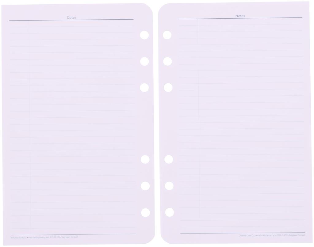 Franklin Planner Original Weekly Refill 12-Month Edition January 2026 Start Compact 86598