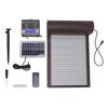 Solar Powered Automatic Chicken Coop Door Auto Chicken Door Opener with Light Sensor Timer Remote