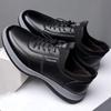 Men's 2025 Leather Casual Sports & Work Non-Slip Running Shoes for Students & Chefs