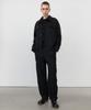 INSILENCE Wool Double Cloth Balloon Fit Pants Black