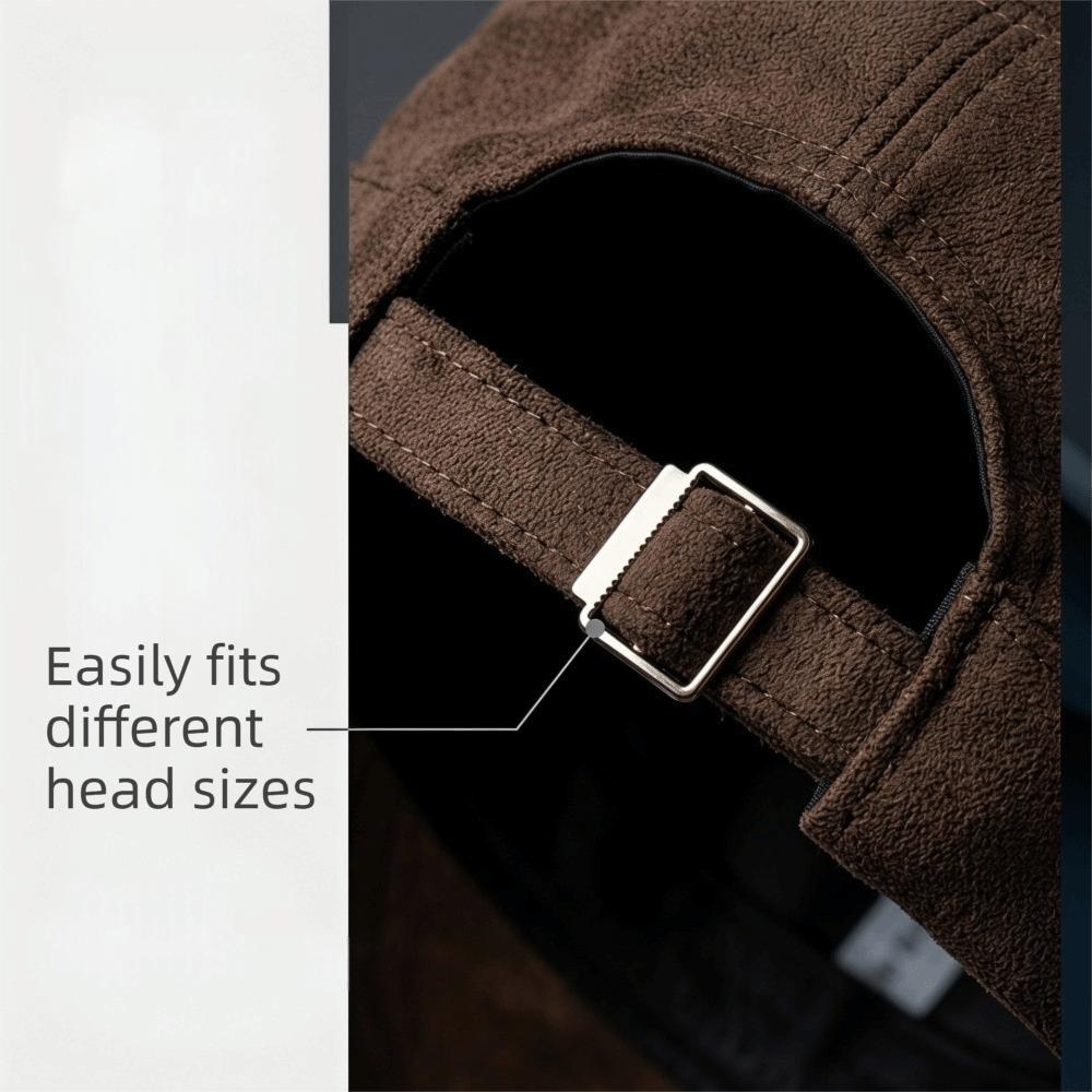 Solid Color Newsboy Peaked Cap Versatile Metal Rivet Hat Fashion Flat Top Hat Women