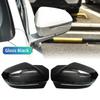 For BMW 5 7 I5 I7 Series G60 G61 G68 G70 M5 G90 Black M Look Rearview Mirror Cap Wing Side Mirror Cover Left Hand Drive -up