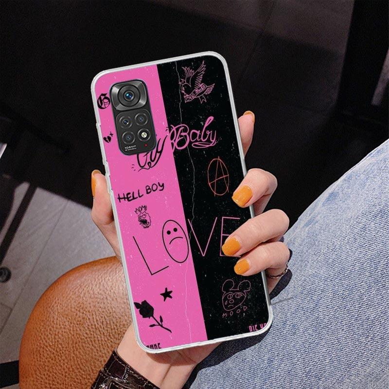 Чехол для телефона певца Lil Peep для Xiaomi Redmi Note 15 14 13 12S 12 11 Pro Plus 14S 11S 11E 10 10S 11T 5G Персонализированный чехол Redmi