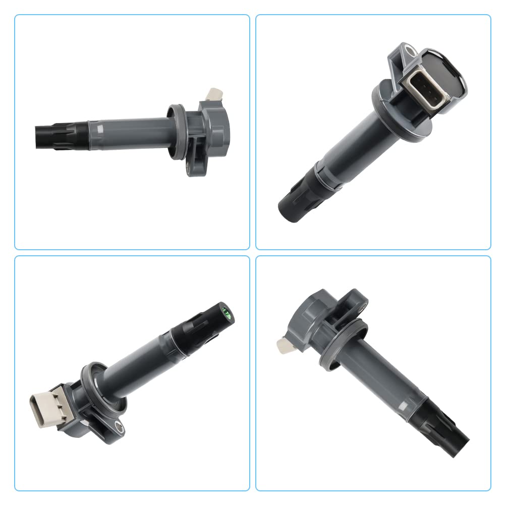 Ignition Coils for Daihatsu Move L175S Mira L275S Tanto L375S Sonica L405S Move Conte L575S Engine Set of 3 19500-B2040 19500-B1010, L185S, L285S,