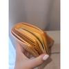 Used Louis Vuitton bi-fold wallet orange