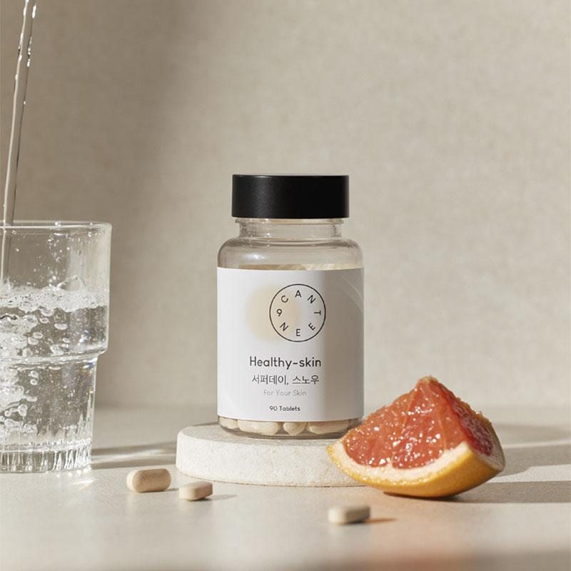 [Корейский аутентичный] [CANTEEN9] SufferDay, Snow 90 таблеток x 1бутылка 2бутылка