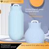 Silicone Microwaveable Hot Water Bottle - Portable Hand Warmer, Safe & Explosion-Proof