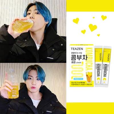 Teazen Чайный гриб с лимоном 5 г х 10 палочек в коробке (10 вариантов)