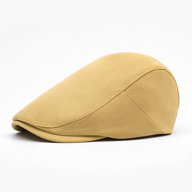 Однотонная кепка мужская солнцезащитная шляпа Forward Cap Beret Женская кепка британского газетчика