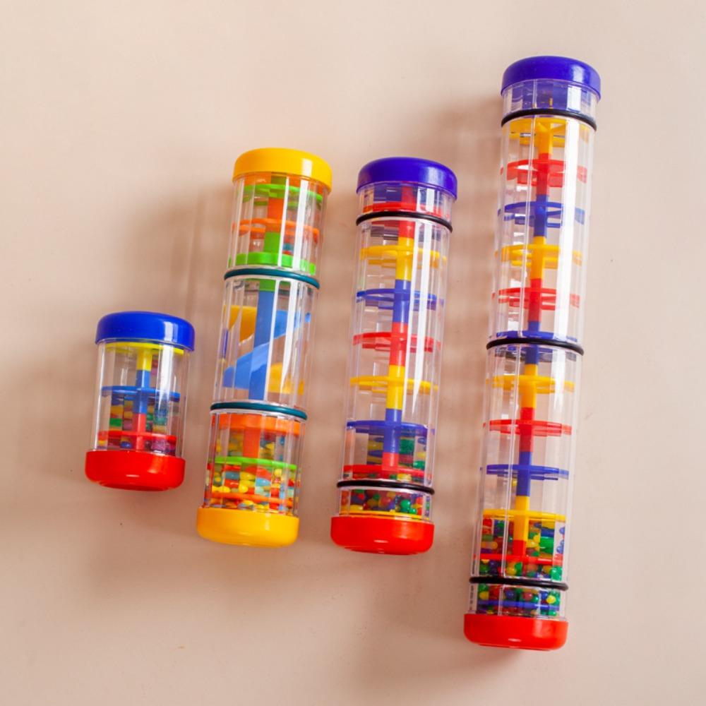 Plastic Rain Stick Maker Hourglass Educational Toys Fun Montessori Toys Gift
