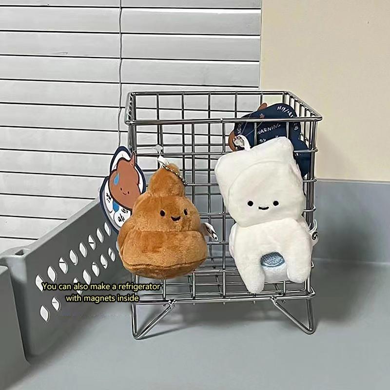 Забавный мультяшный странный туалетный стульчик для унитаза плюшевая кукла подвеска сумка брелок уродливые милые глаза фасоли наклейка на холодильник креативный подарок