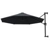 Wall Mounted Sun Umbrella with Metal Pole 300 cm Anthracite
