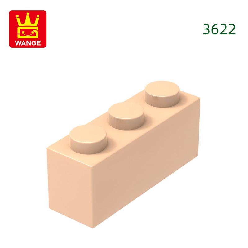 Нетоксичный 85 шт./лот 3622 1x3 точки Строительный блок Moc Классические аксессуары Совместим с Кирпич Детские игрушки Подарочная коробка