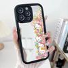 Mirror Makeup Flower Hello Kitty Chain Casing For Xiaomi Redmi Note 15 Pro 5G 15C 15 15A 14C Note 14 13 12 Pro Plus 5G Soft Case