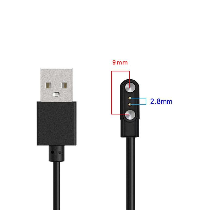 2 контакта 4 контакта Smartwatch Dock зарядное устройство адаптер USB кабель для зарядки шнур для взрослых/детей Smart Watch Power зарядный провод аксессуары
