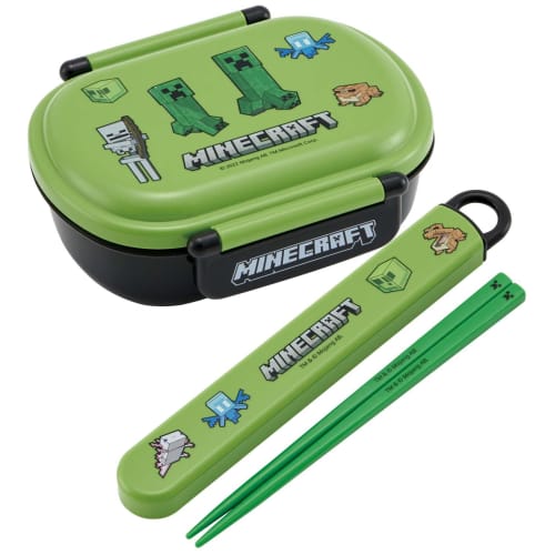 Skater Chopsticks Chopstick Box Set Minecraft Minecraft 16.5cm Children's Antibacterial Made In Japan ABS2AMAG-A