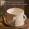 Portable Collapsible Foot Bath Basin With Handles Perfect For Soaking Feet Traveling Camping And Outdoor Activities
